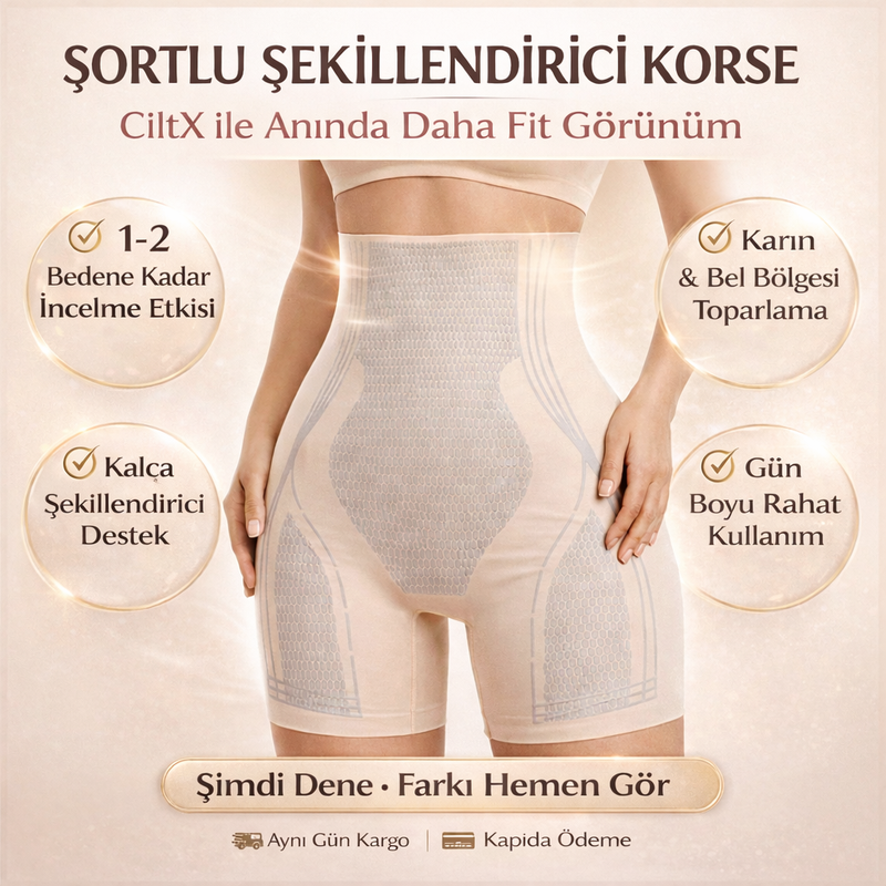Yağ Yakıcı Şort Korse