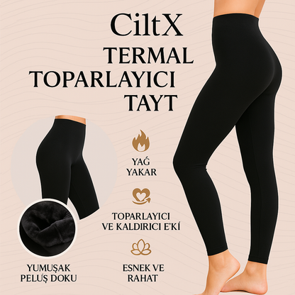 Yağ Yakıcı Toparlayıcı Peluş Tayt